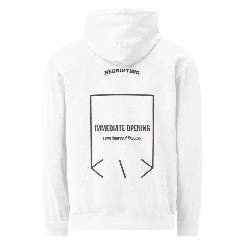 Immediate Opening — White Pepper back mockup