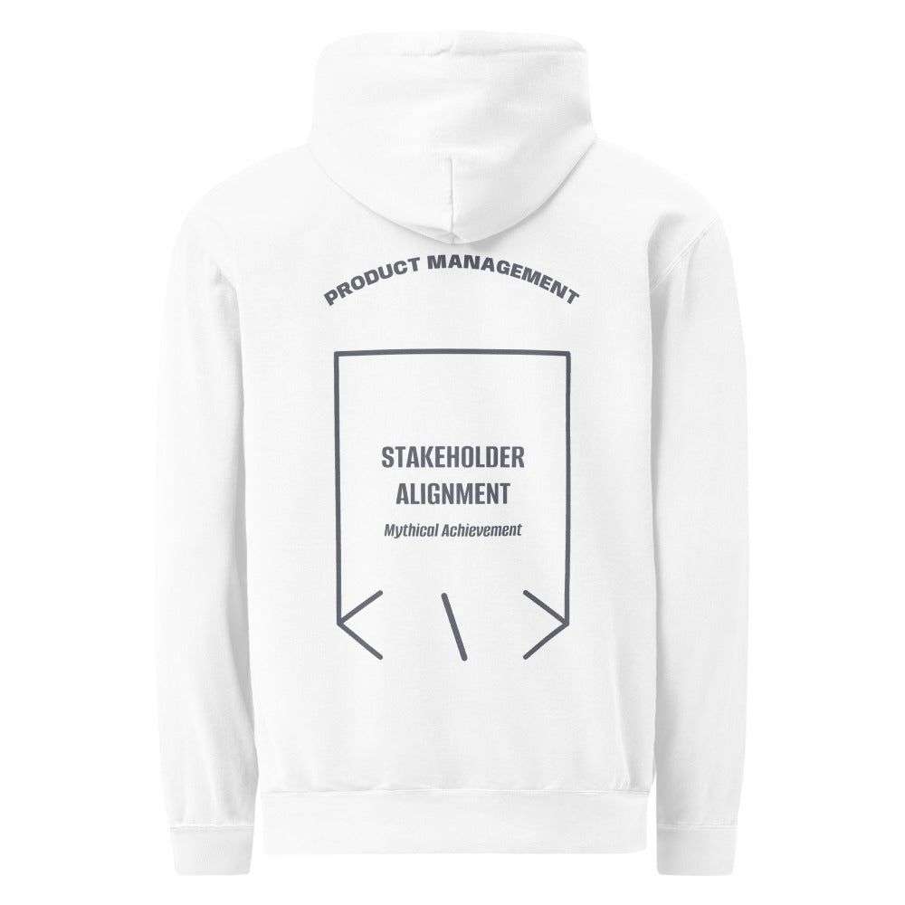 Stakeholder Alignment — White Denim back mockup