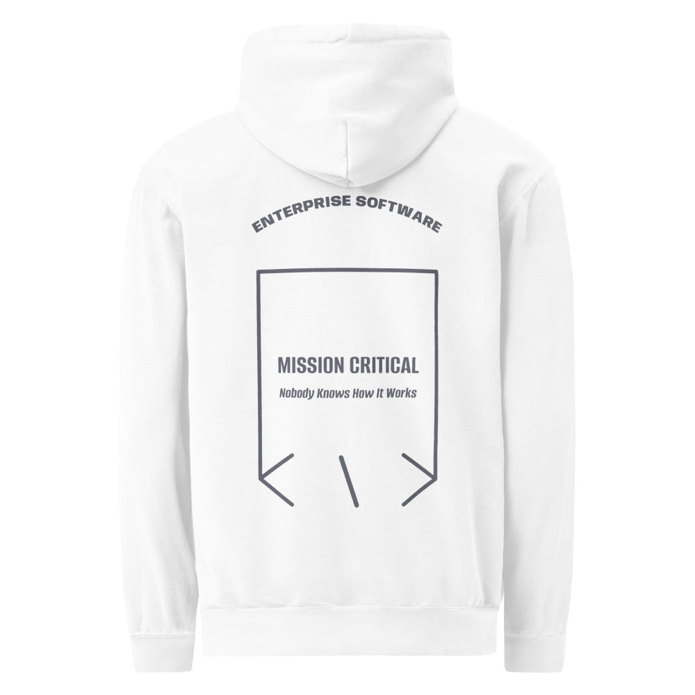 Mission Critical — White Denim back mockup