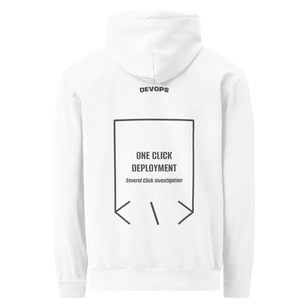 One Click Deployment — White Pepper back mockup