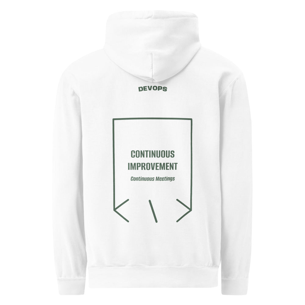 Continuous Improvement — White Blue Spruce back mockup