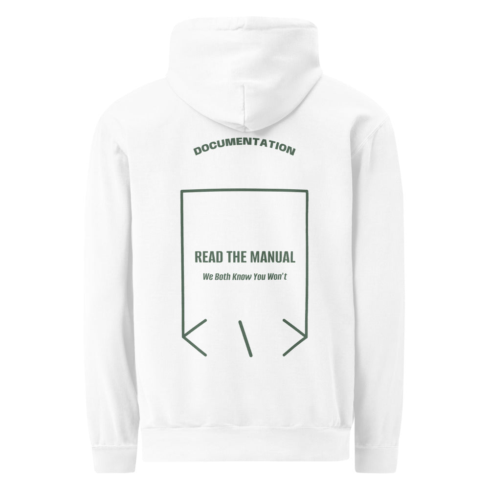 Read The Manual — White Blue Spruce back mockup