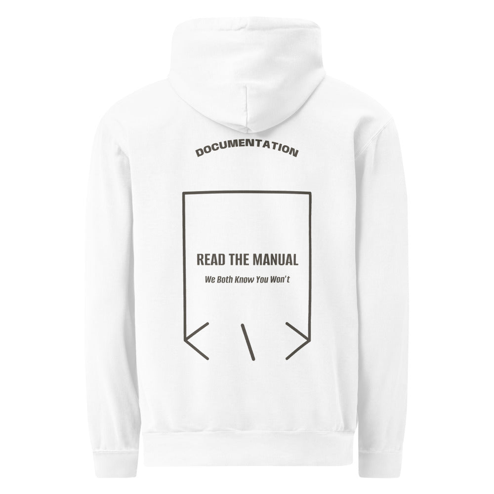 Read The Manual — White Pepper back mockup