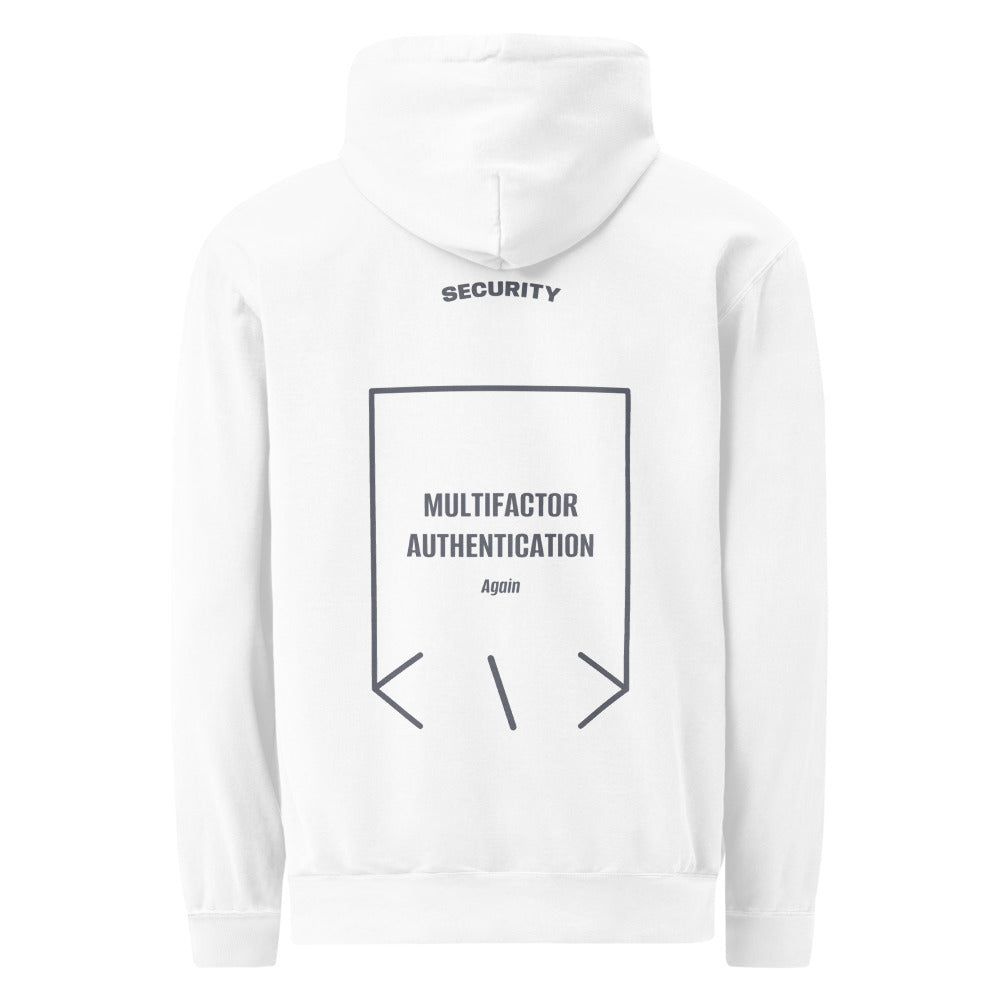 Multifactor Authentication — White Denim back mockup