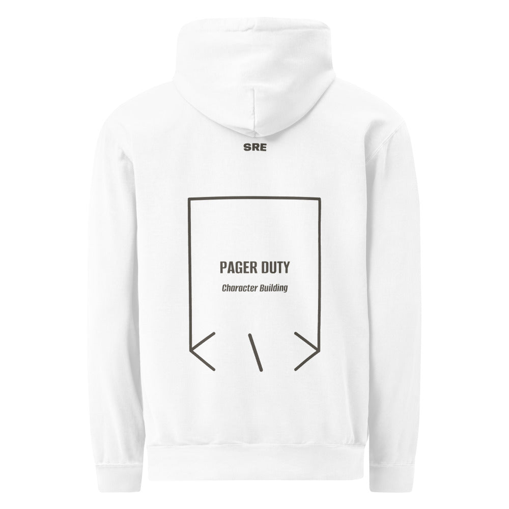 Pager Duty — White Pepper back mockup