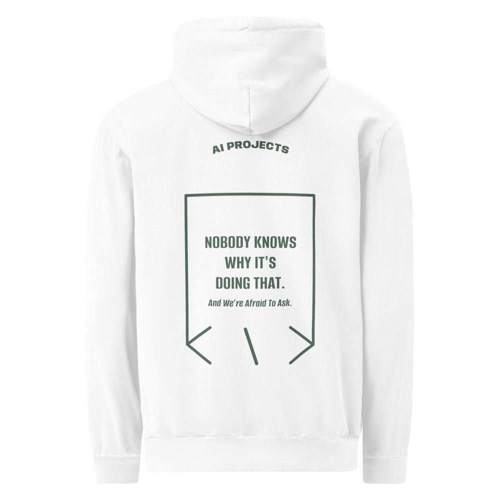 Nobody Knows Why It's Doing That. — White Blue Spruce back mockup