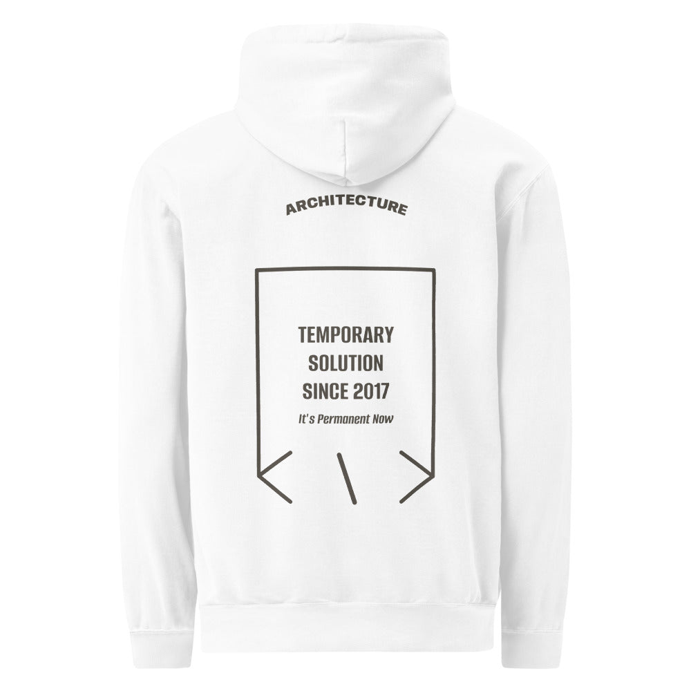 Temporary Solution Since 2017 — White Pepper back mockup