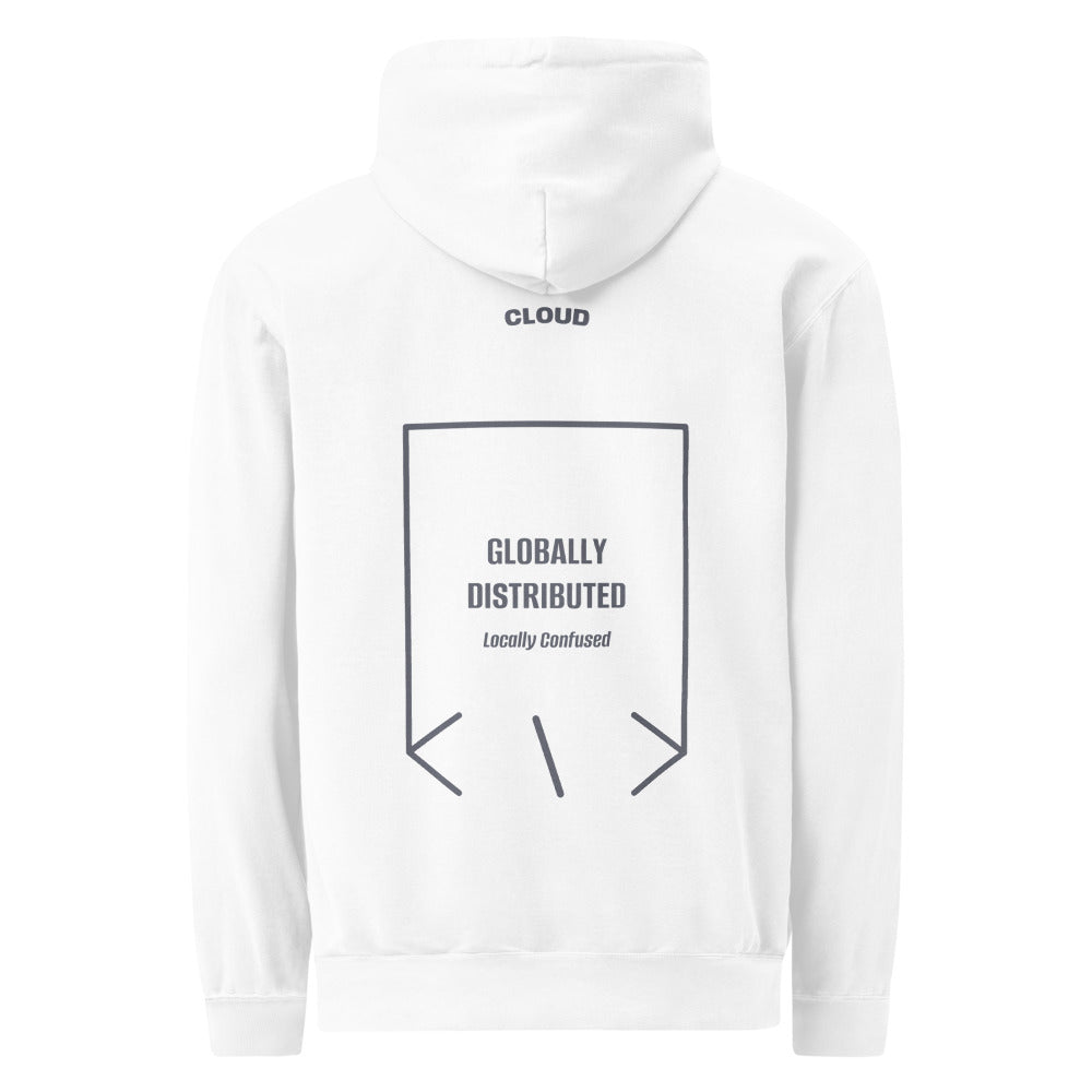 Globally Distributed — secondary back mockup