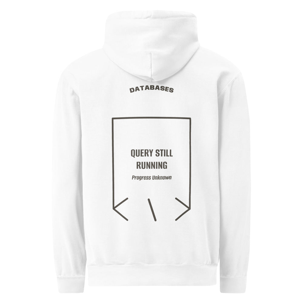 Query Still Running — White Pepper back mockup