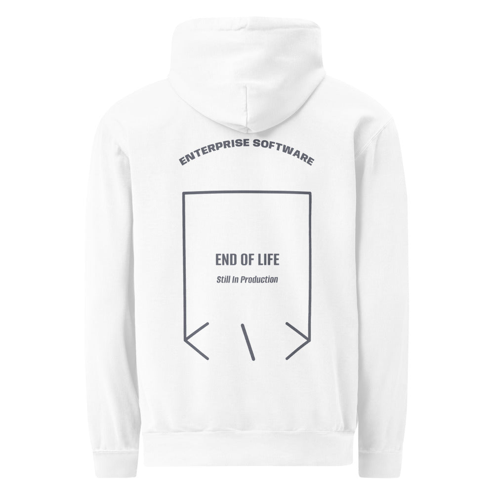 End Of Life — White Denim back mockup