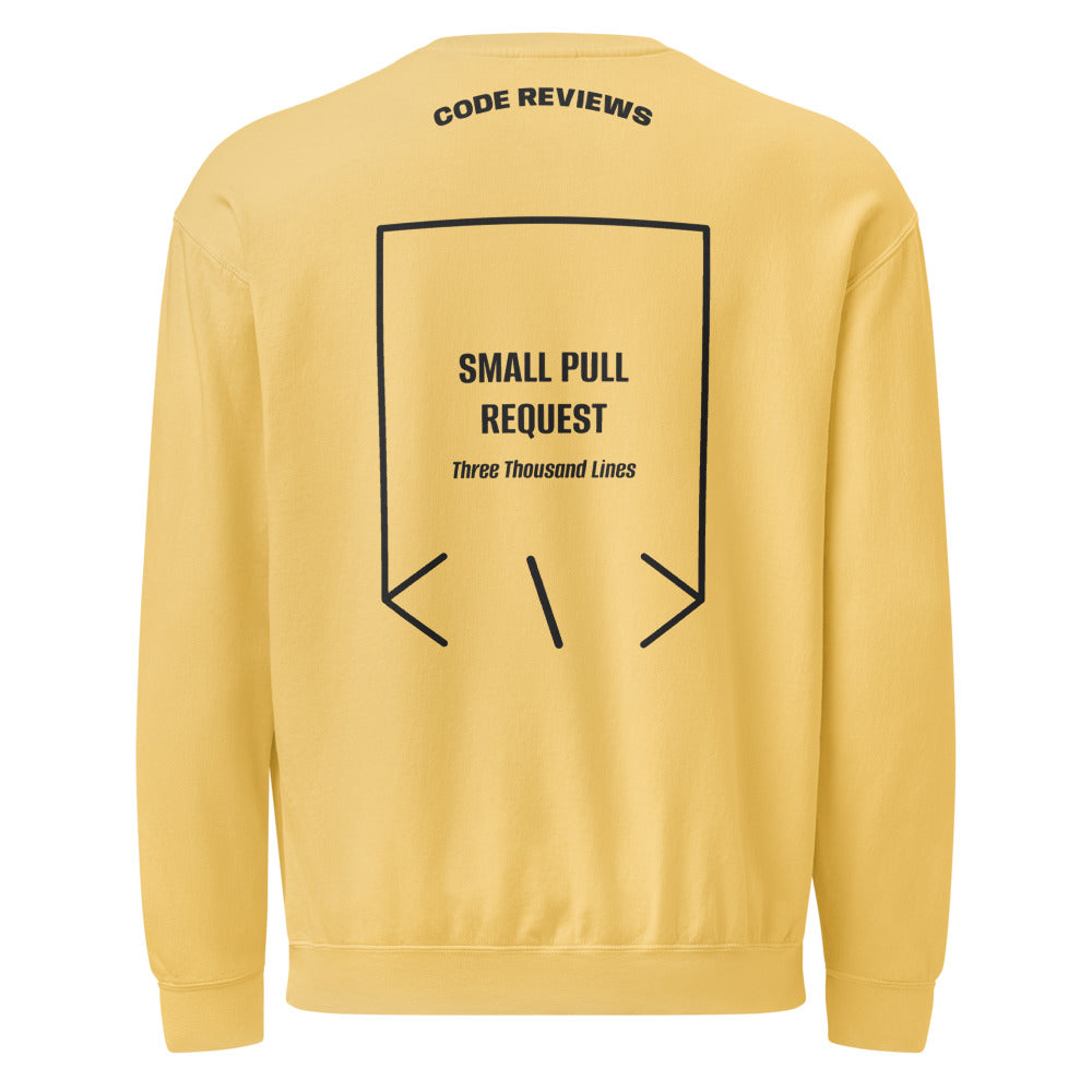 Small Pull Request — Butter Black back mockup