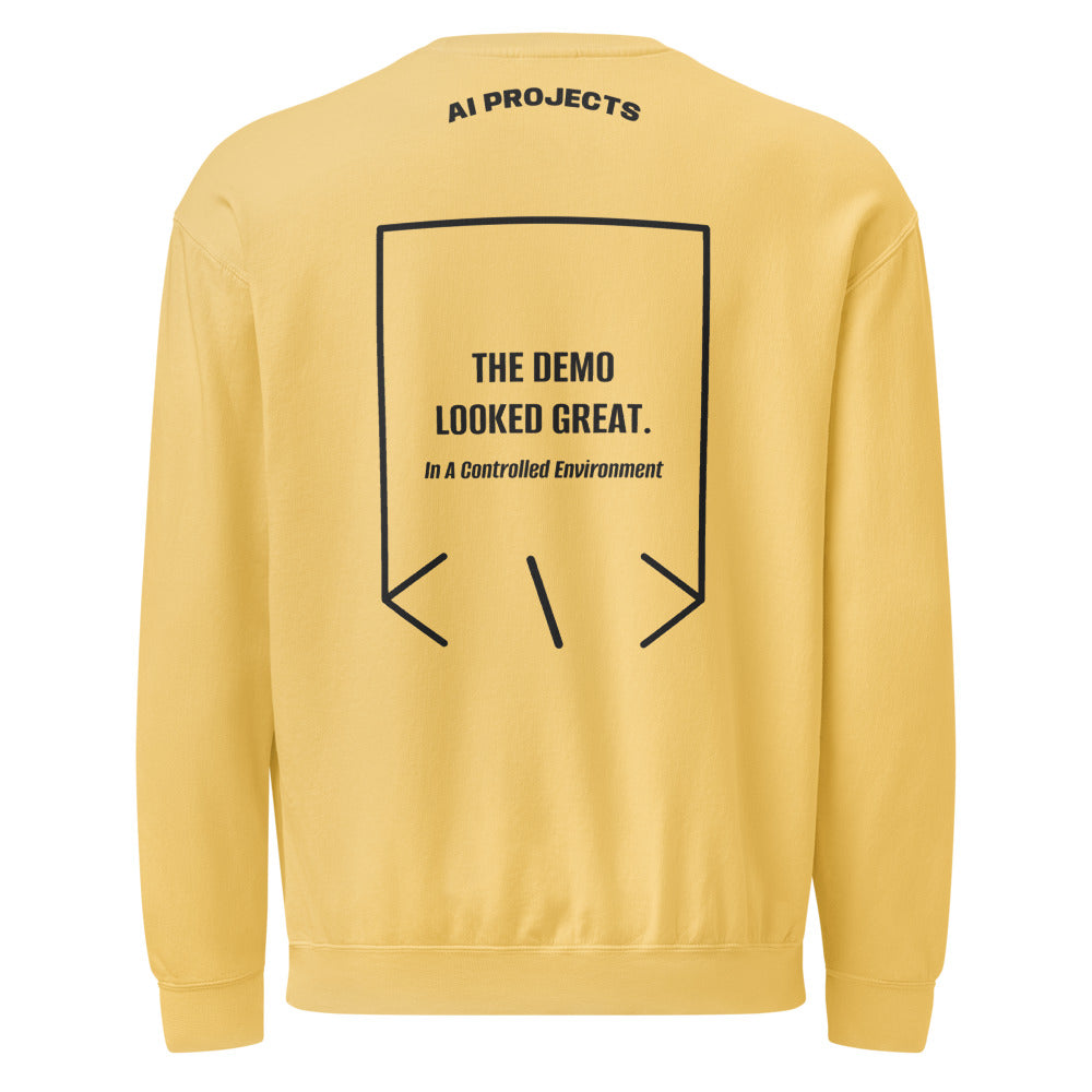 The Demo Looked Great. — Butter Black back mockup
