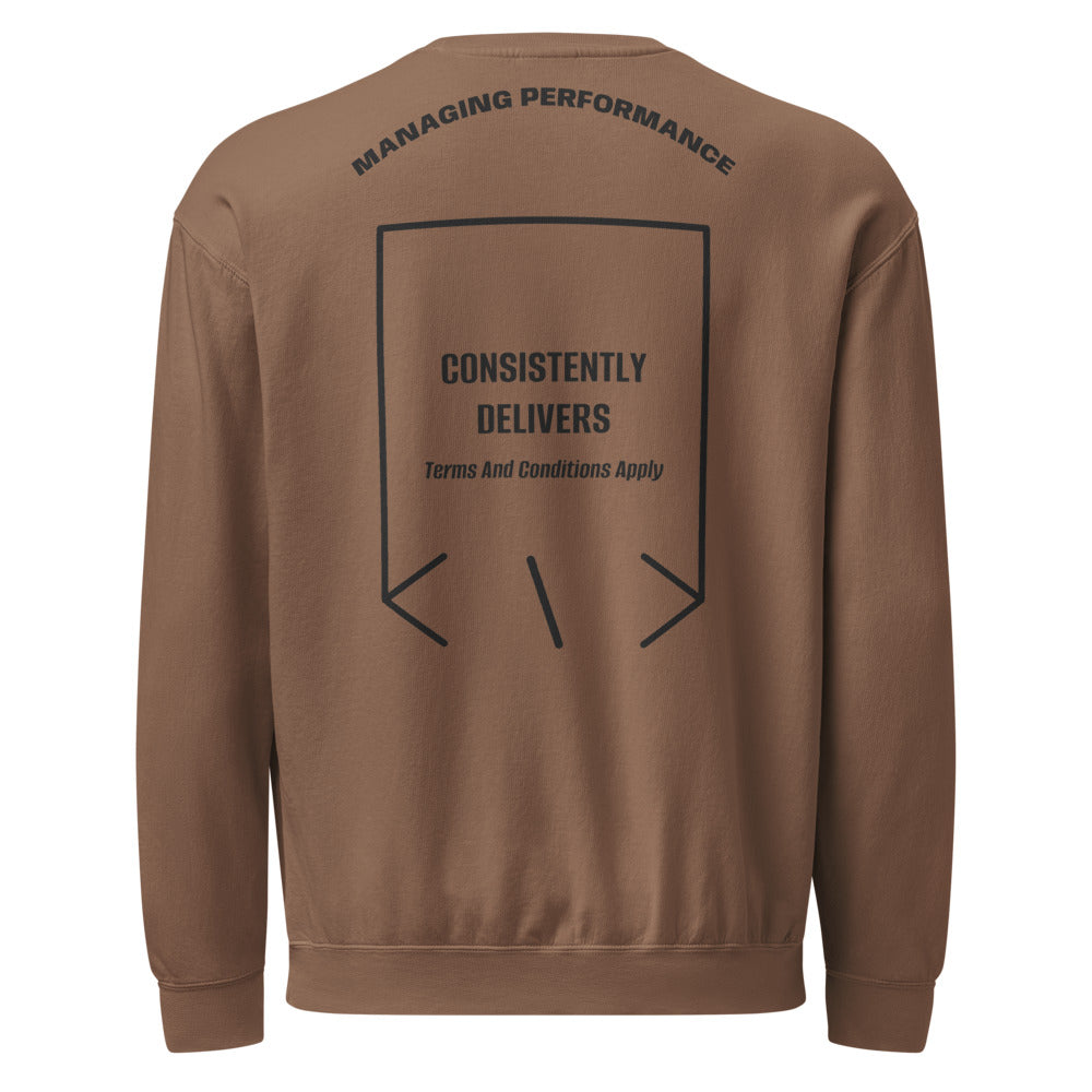 Consistently Delivers — Espresso Black back mockup