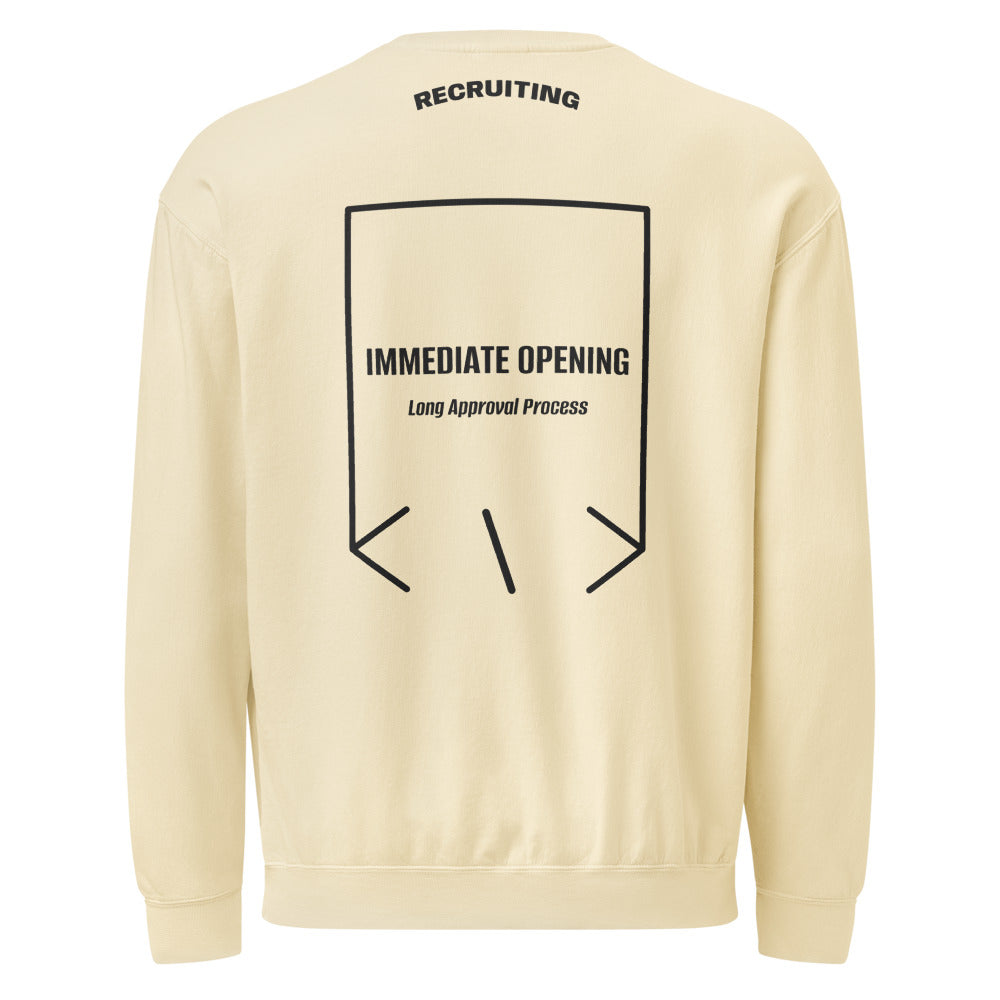 Immediate Opening — Ivory Black back mockup