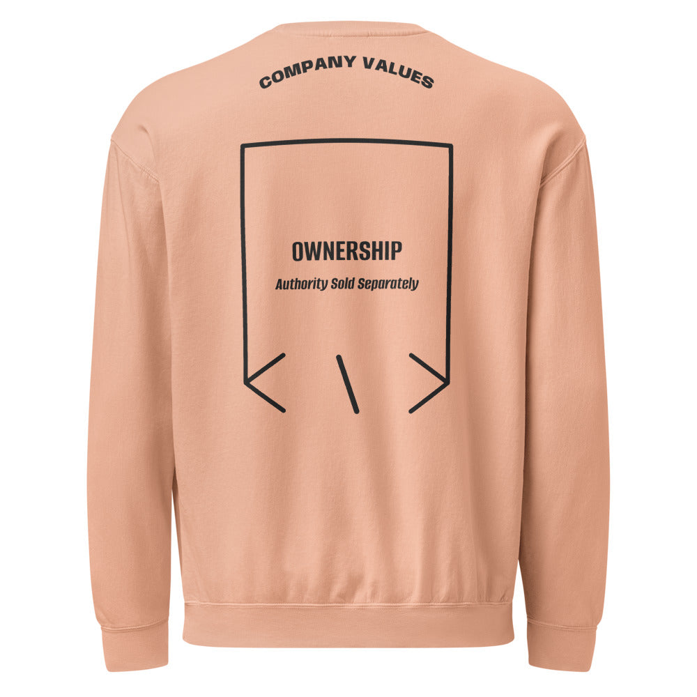 Ownership — secondary back mockup
