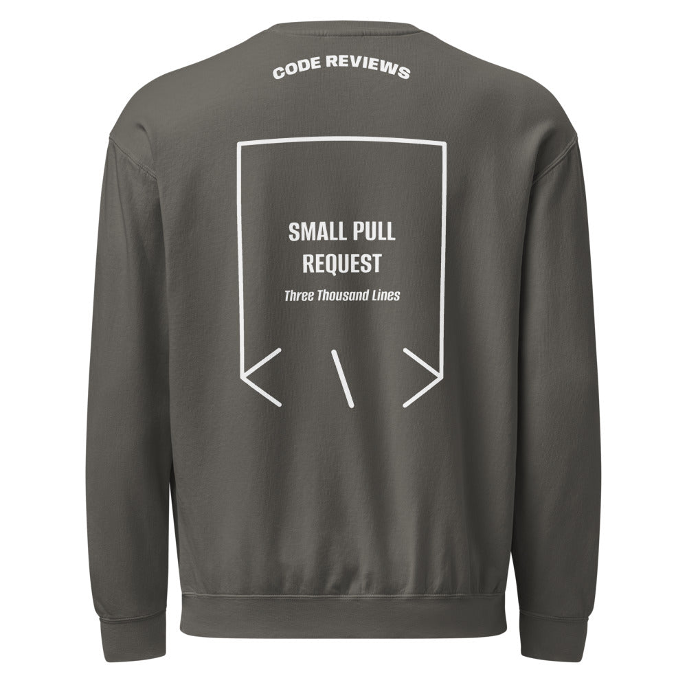 Small Pull Request — Pepper White back mockup