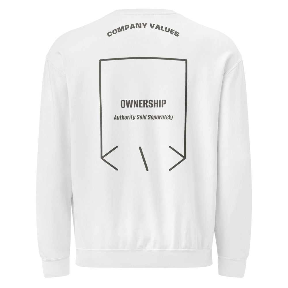 Ownership — White Pepper back mockup