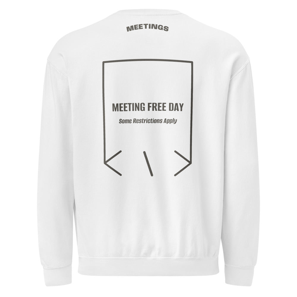 Meeting Free Day — White Pepper back mockup