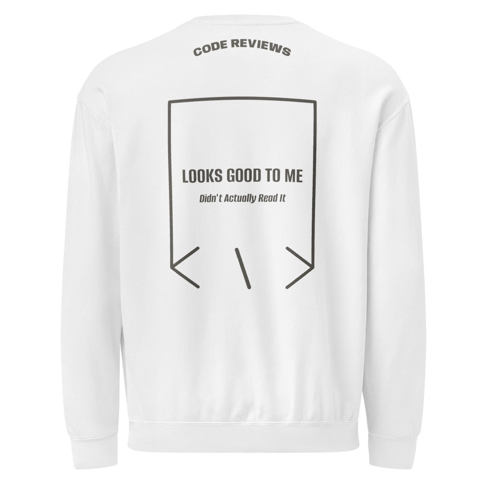 Looks Good To Me — White Pepper back mockup