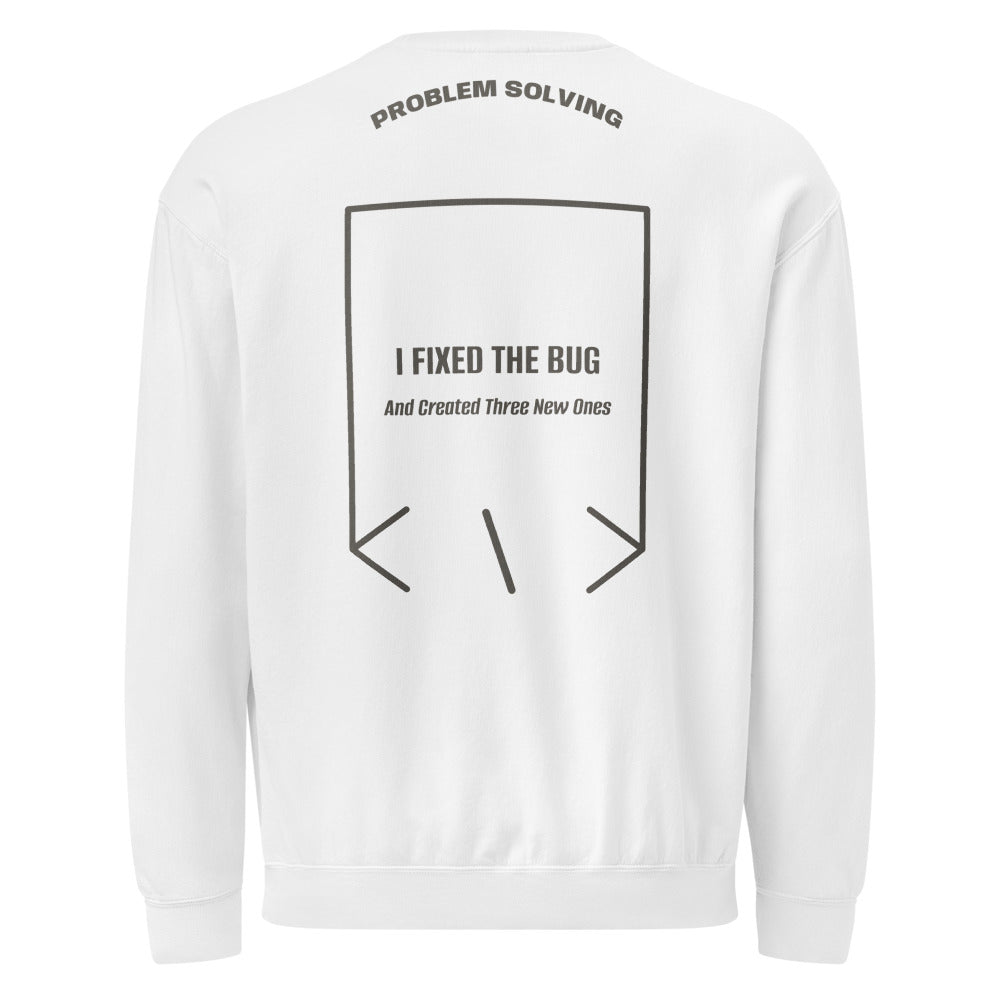 I Fixed The Bug — White Pepper back mockup