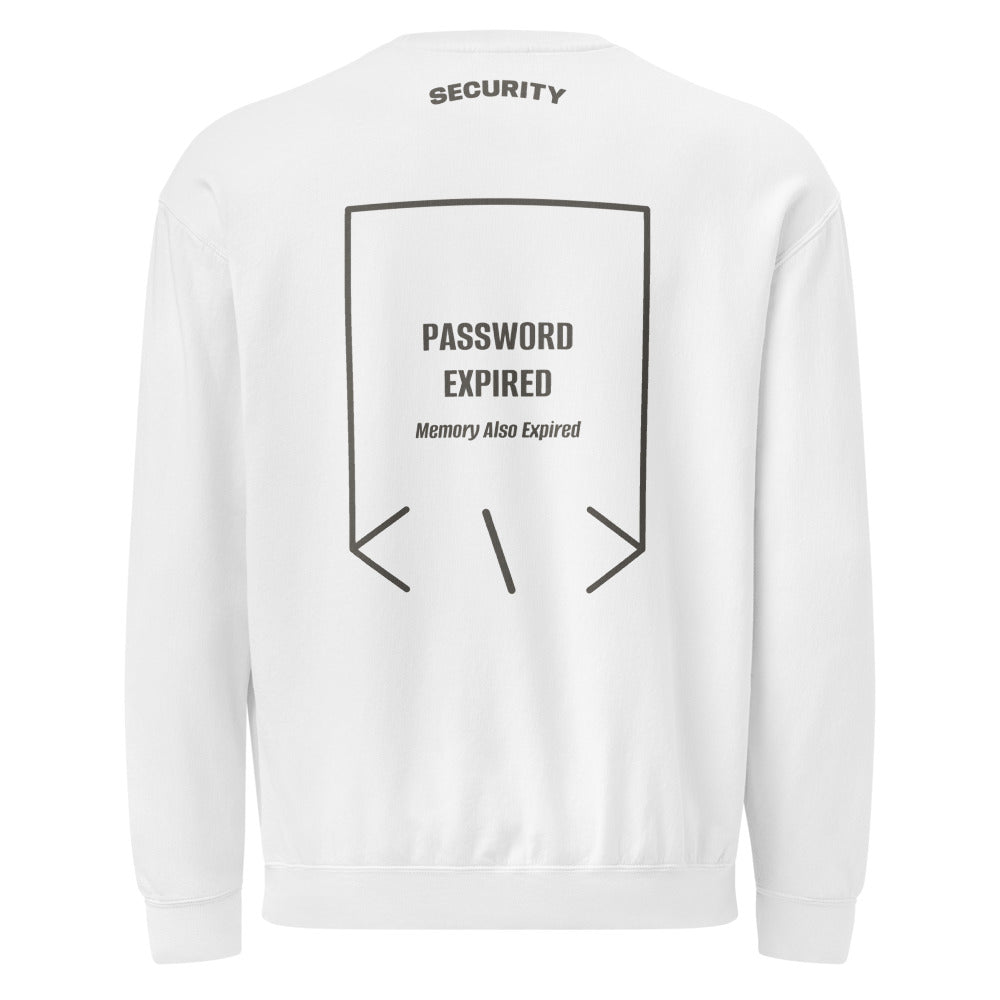 Password Expired — White Pepper back mockup