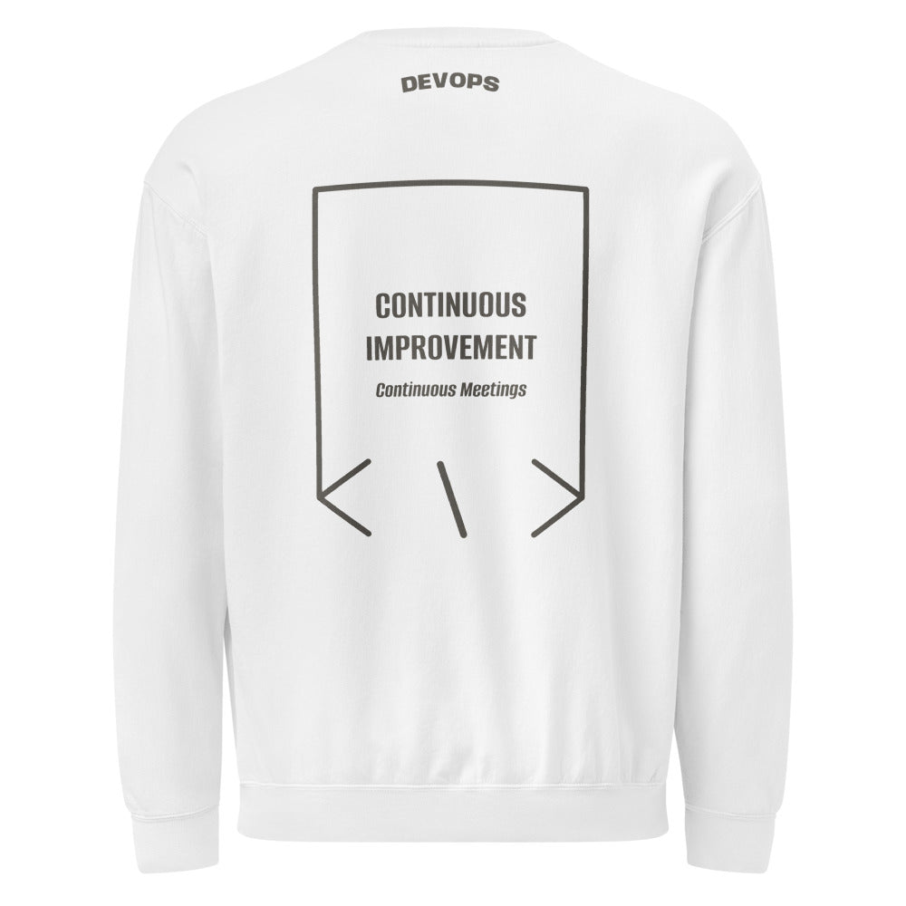 Continuous Improvement — White Pepper back mockup