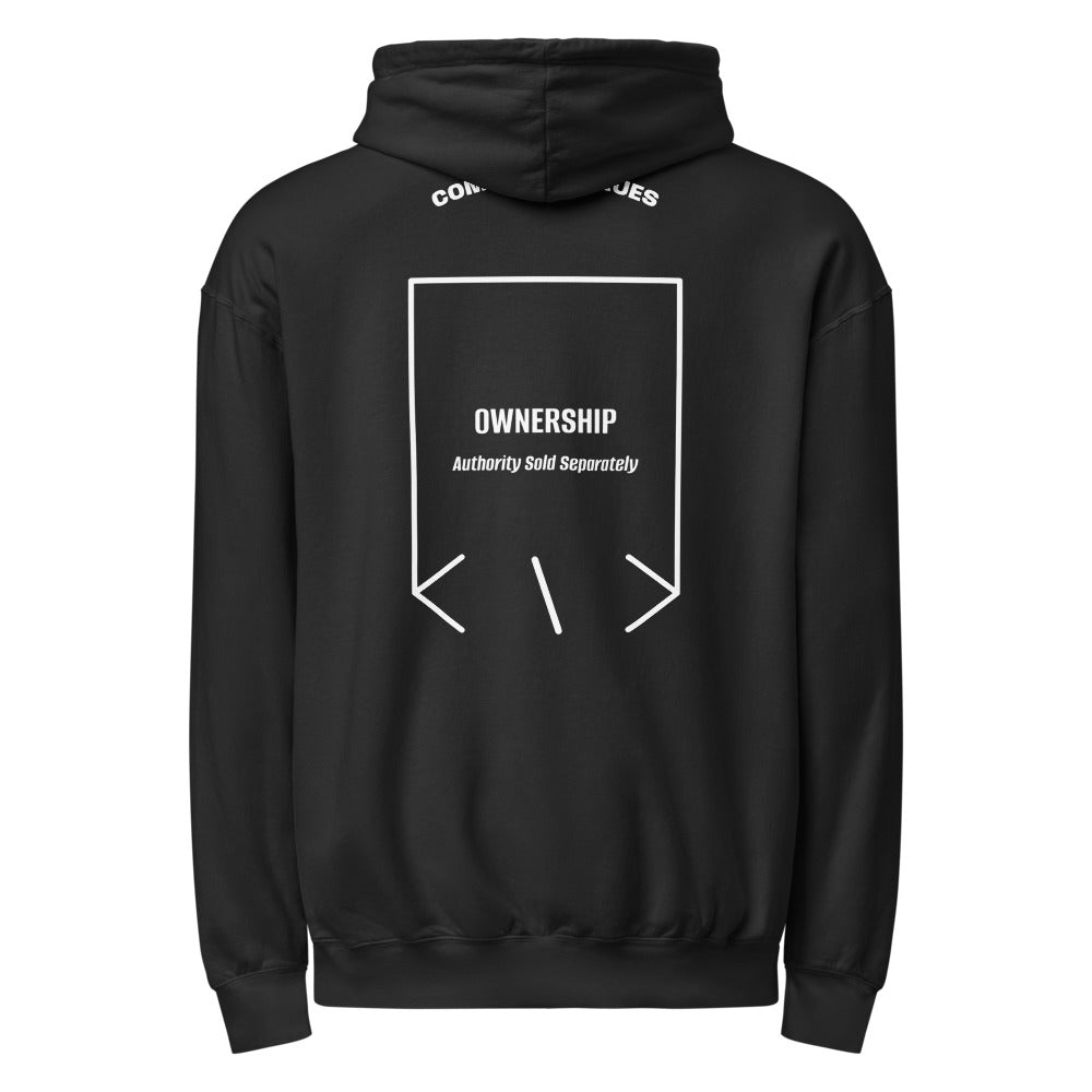 Ownership — Black White back mockup