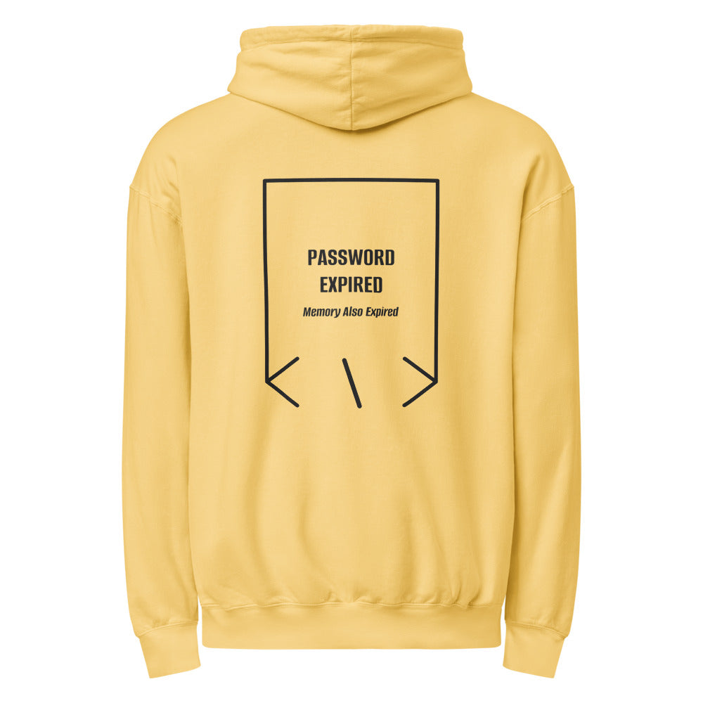 Password Expired — Butter Black back mockup