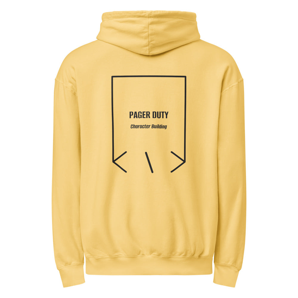 Pager Duty — Butter Black back mockup
