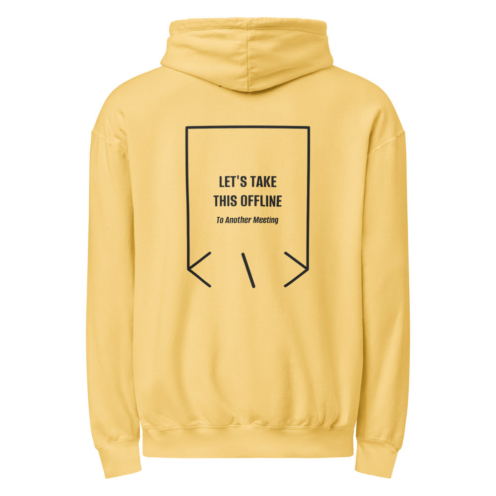 Let's Take This Offline — Butter Black back mockup
