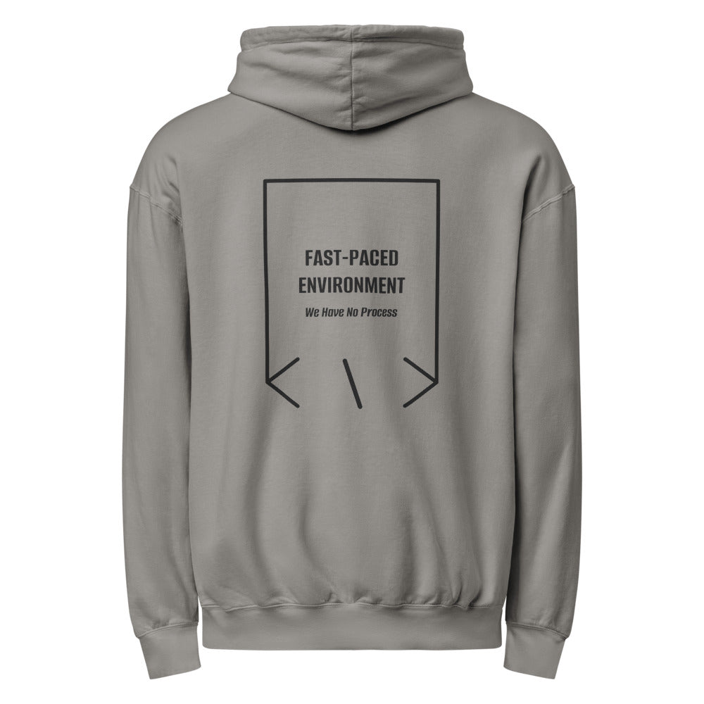 Fast-Paced Environment — Grey Black back mockup