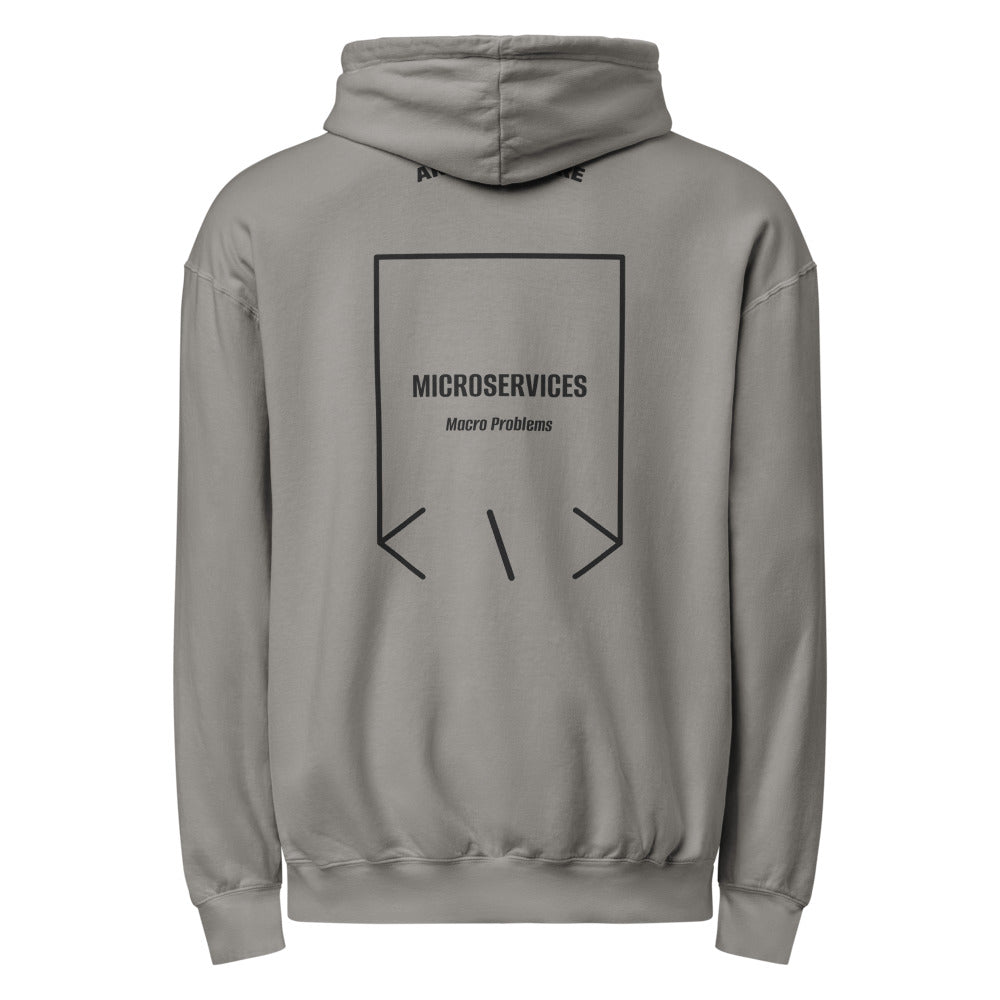 Microservices — Grey Black back mockup