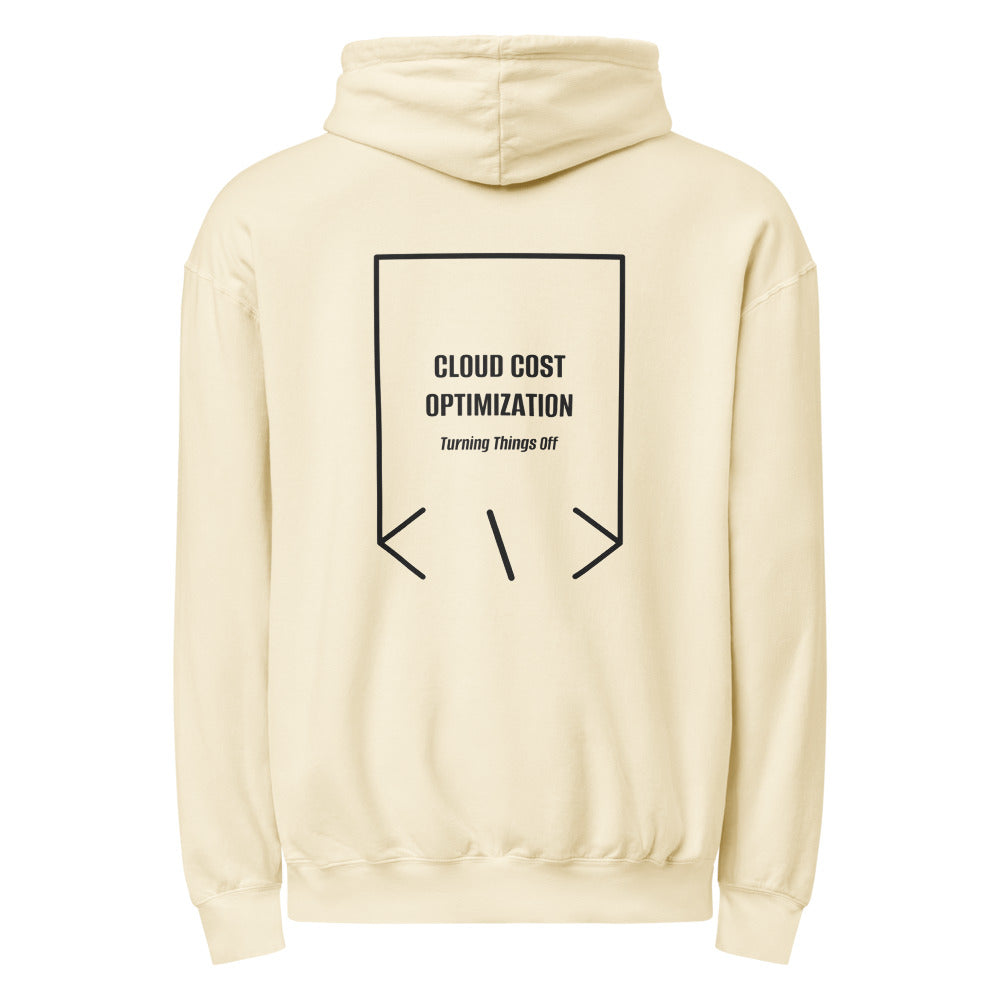 Cloud Cost Optimization — Ivory Black back mockup