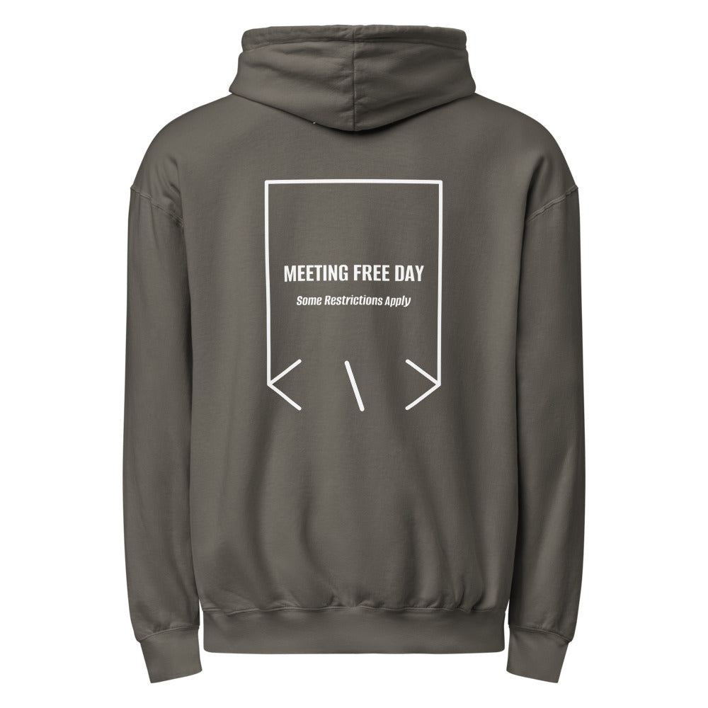 Meeting Free Day — Pepper White back mockup