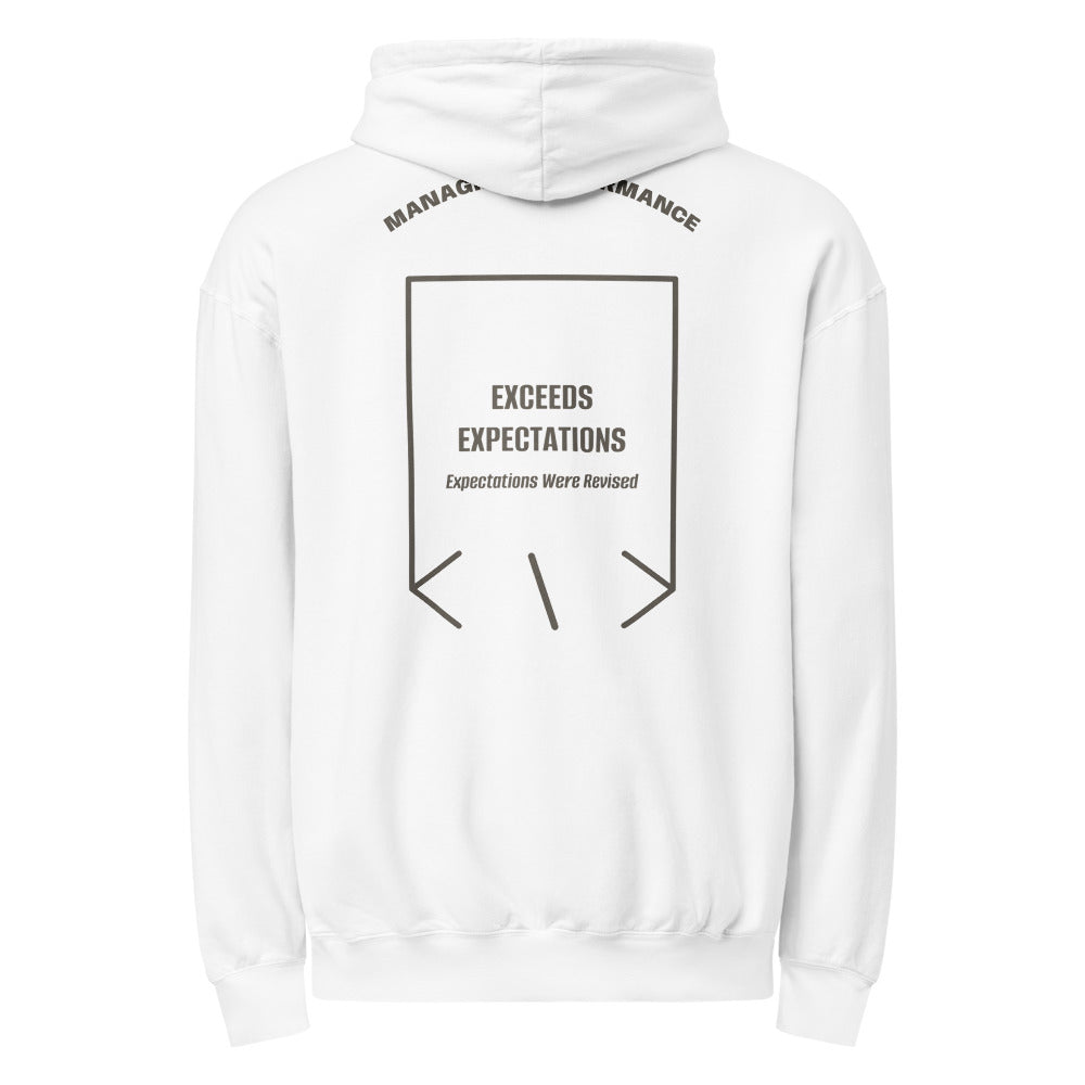 Exceeds Expectations — White Pepper back mockup