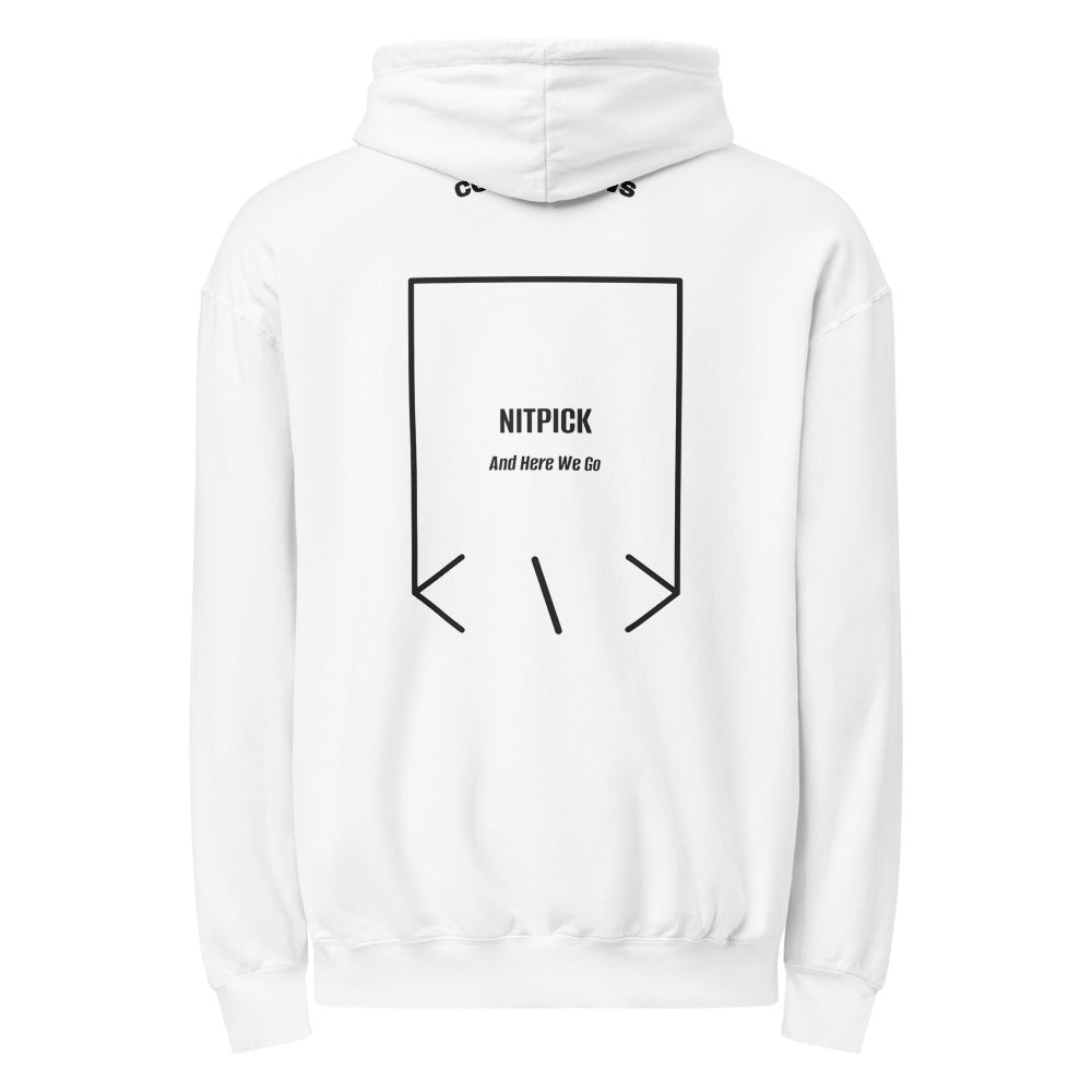 Nitpick — White Black back mockup
