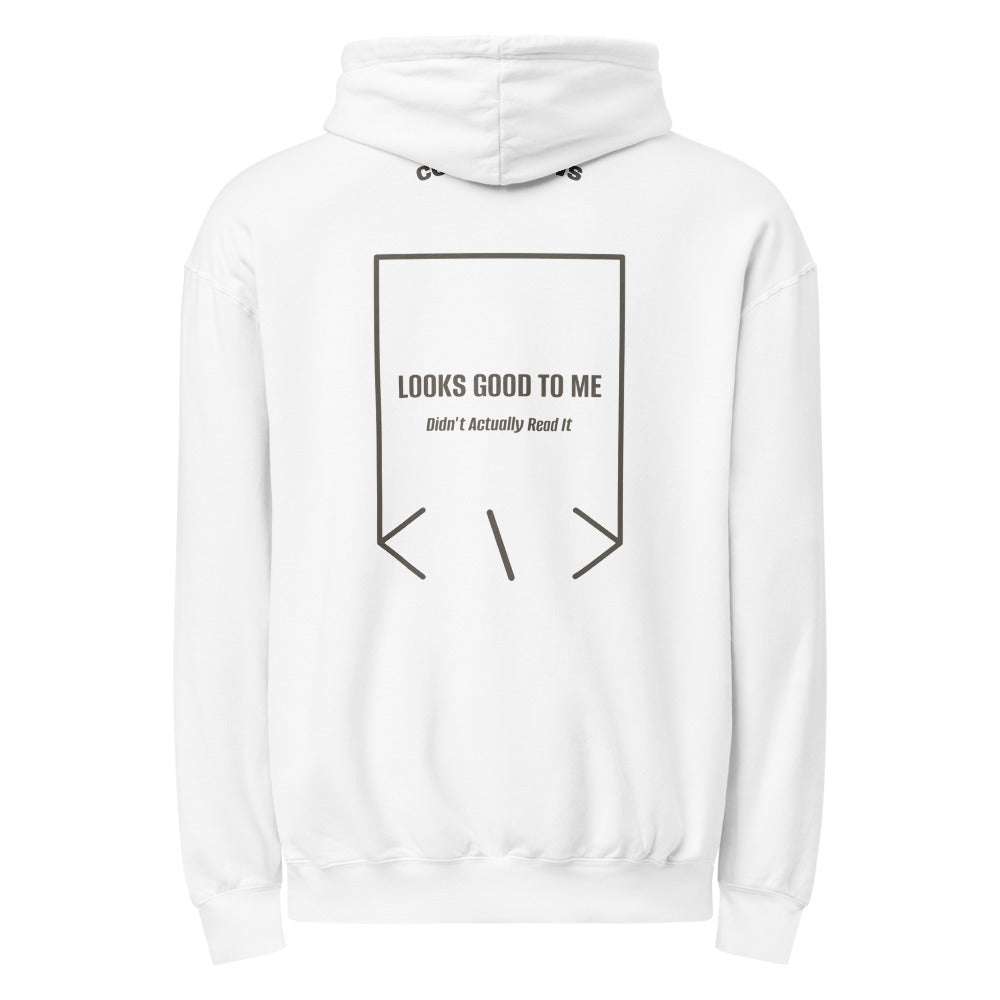Looks Good To Me — White Pepper back mockup