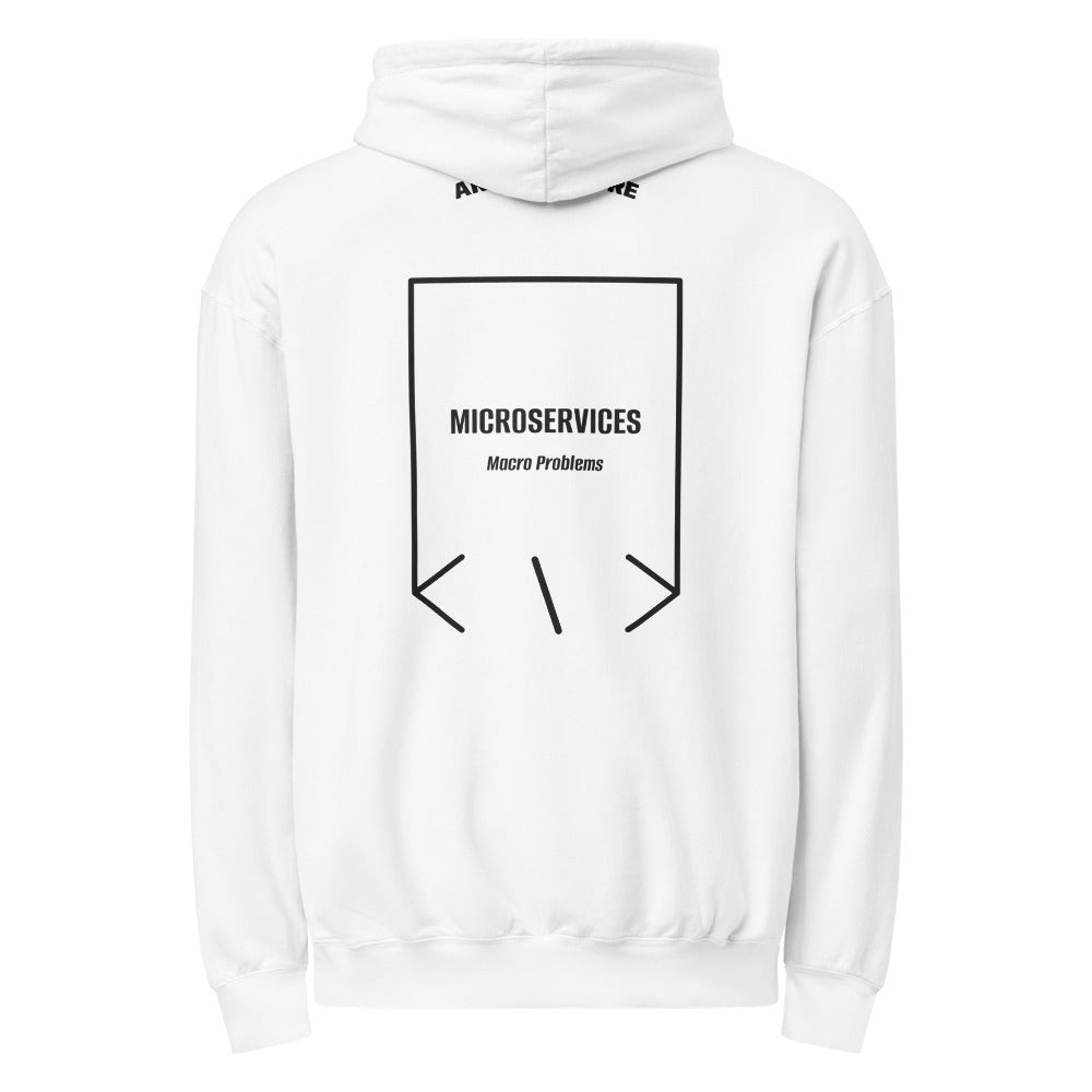 Microservices — White Black back mockup