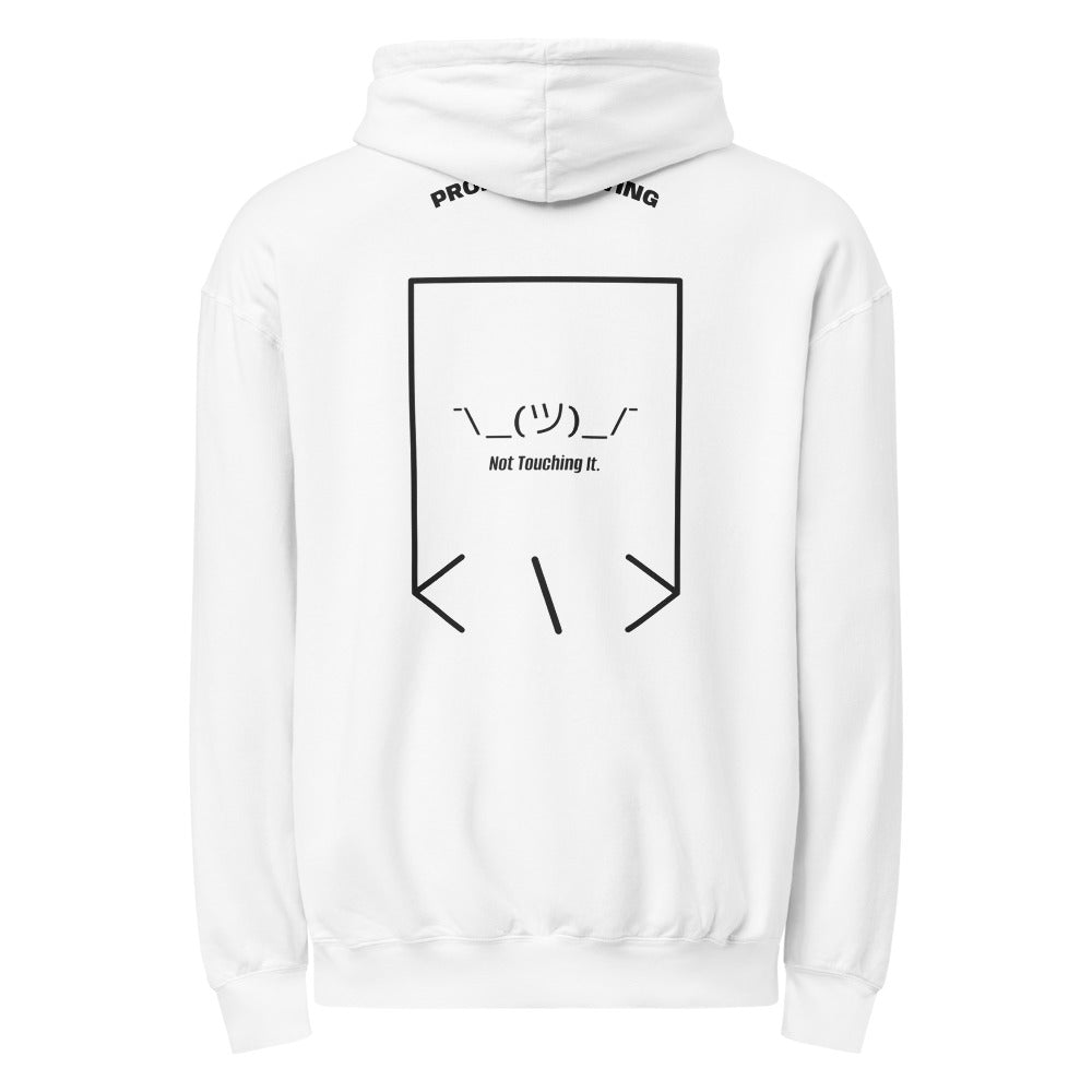 ¯\_(ツ)_/¯ — White Black back mockup