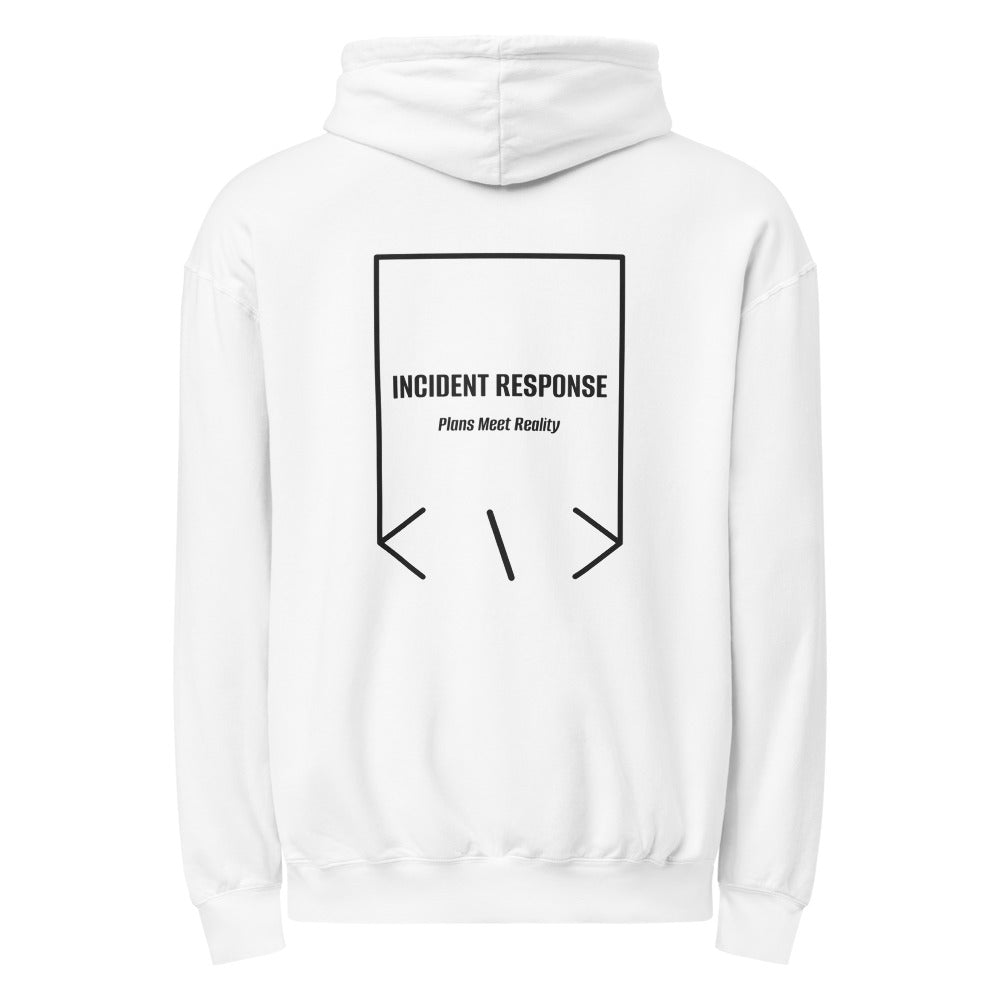 Incident Response — White Black back mockup
