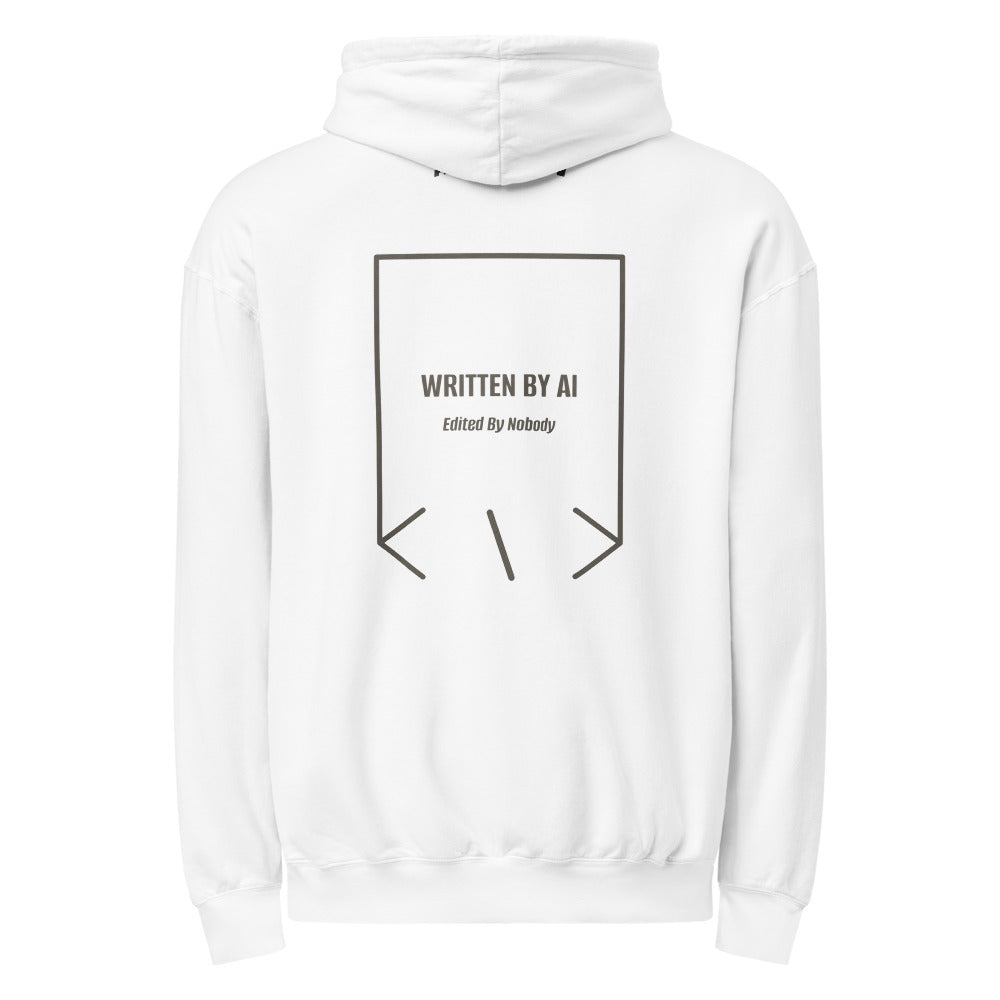 Written By AI — White Pepper back mockup