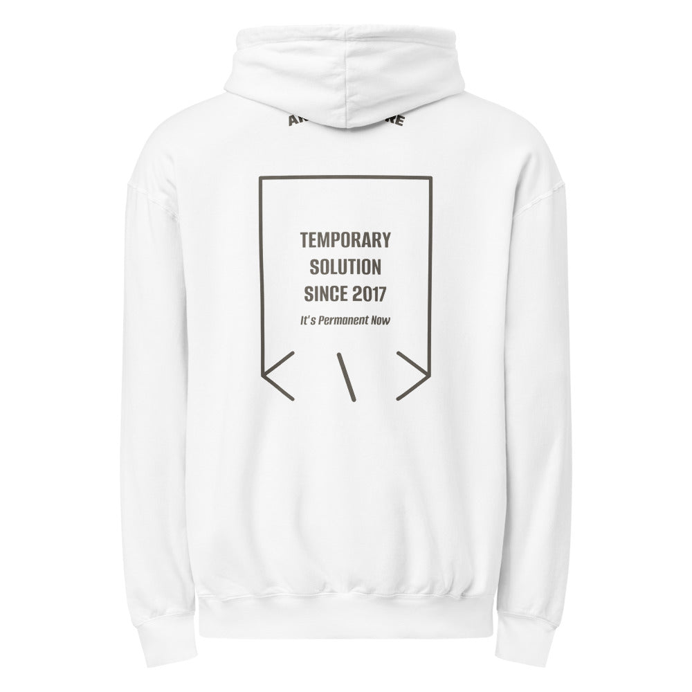 Temporary Solution Since 2017 — White Pepper back mockup