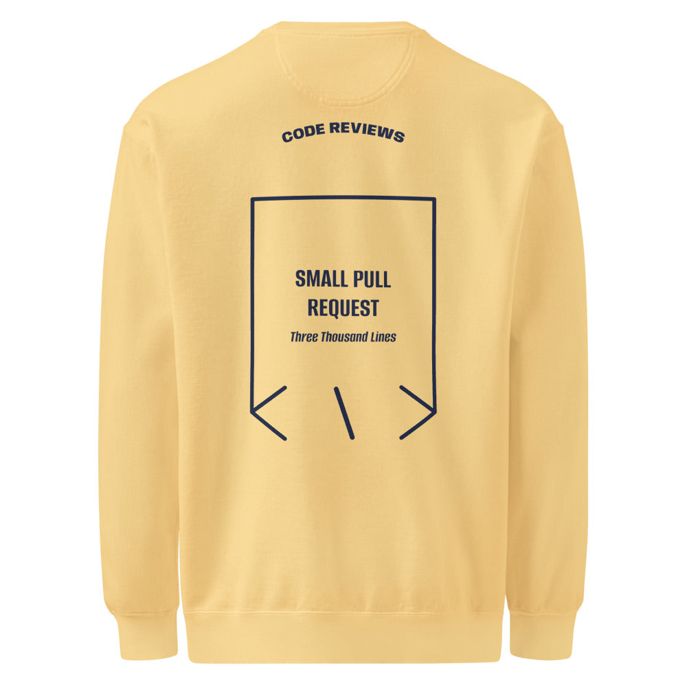 Small Pull Request — Butter True Navy back mockup