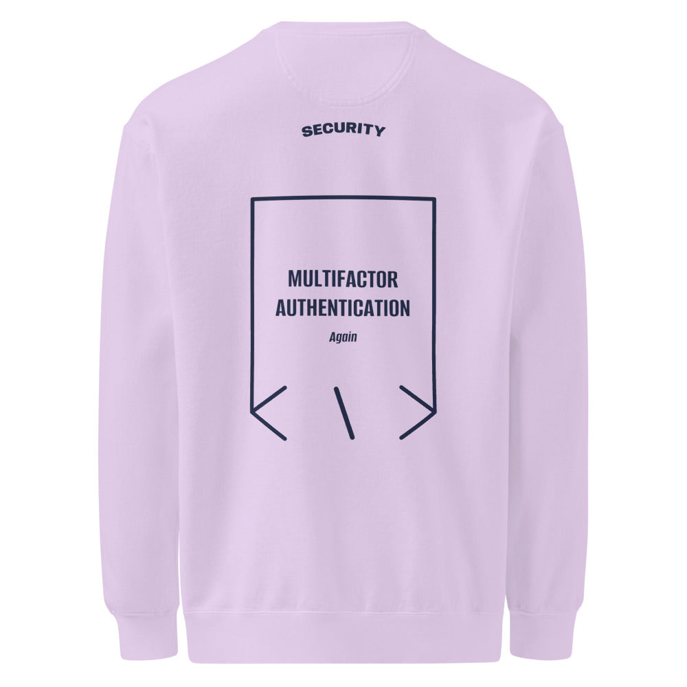 Multifactor Authentication — Orchid True Navy back mockup