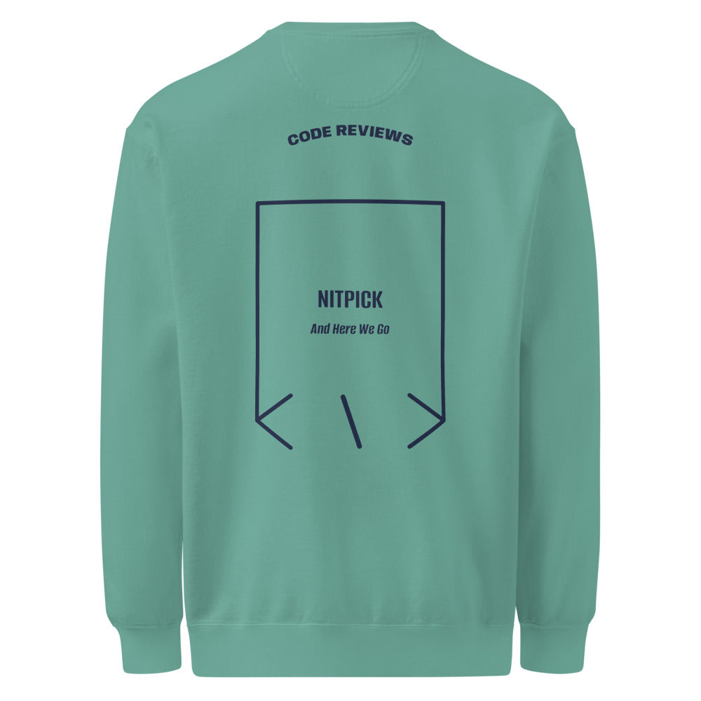 Nitpick — Seafoam True Navy back mockup