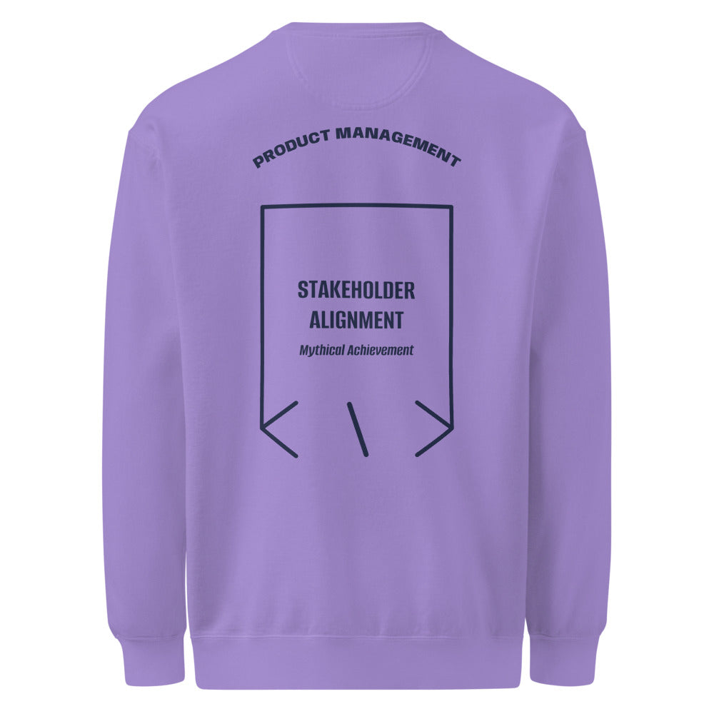 Stakeholder Alignment — Violet True Navy back mockup