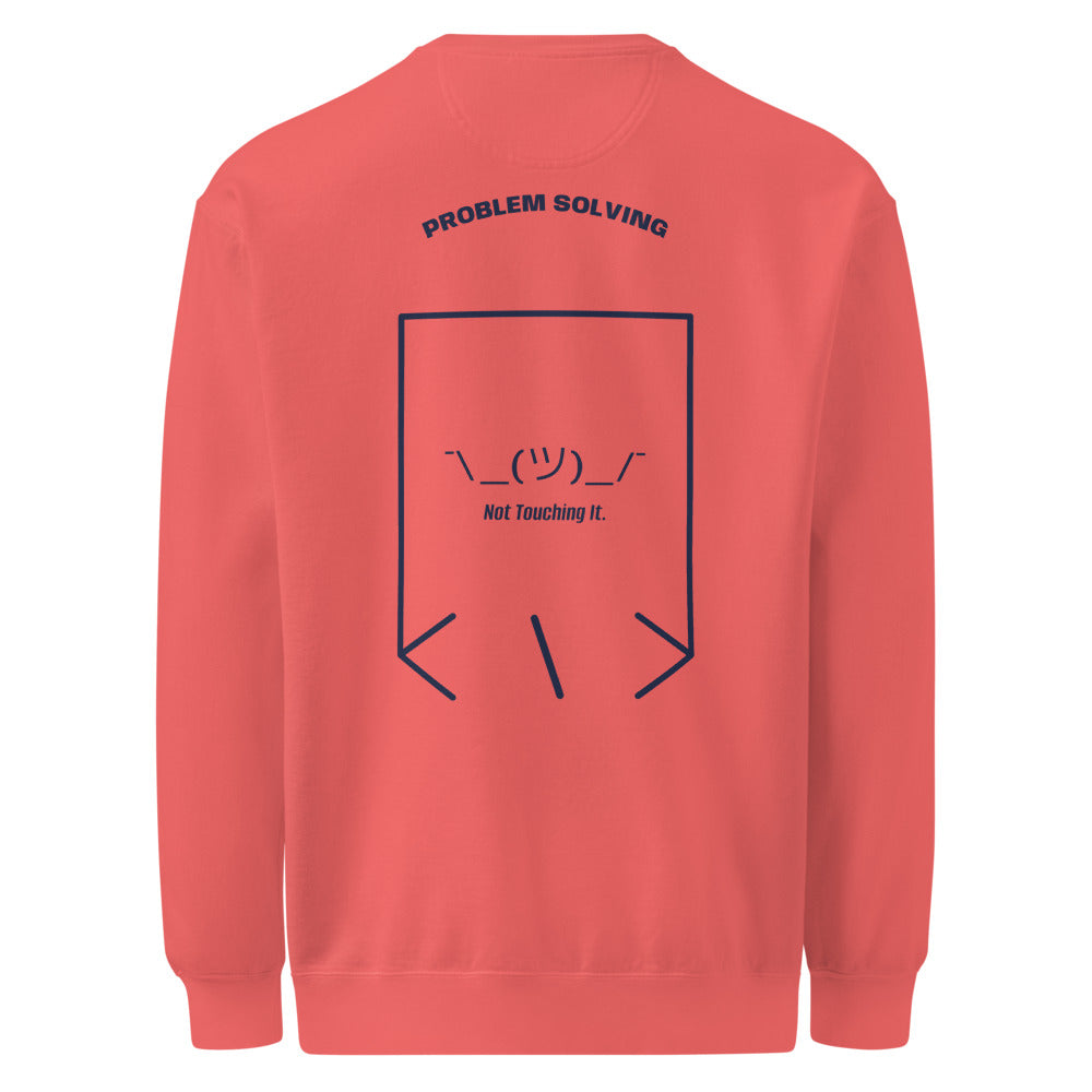 ¯\_(ツ)_/¯ — Watermelon True Navy back mockup