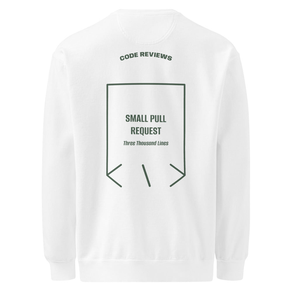 Small Pull Request — White Blue Spruce back mockup