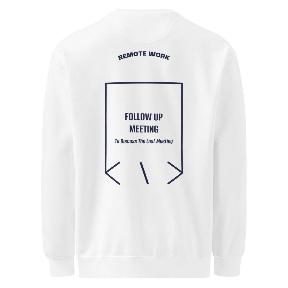 Follow Up Meeting — secondary back mockup