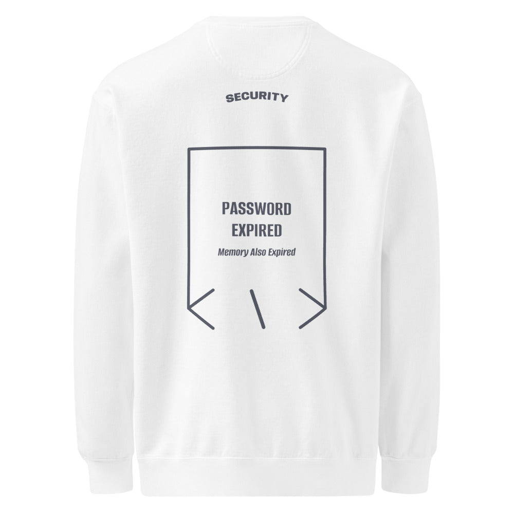 Password Expired — White Denim back mockup